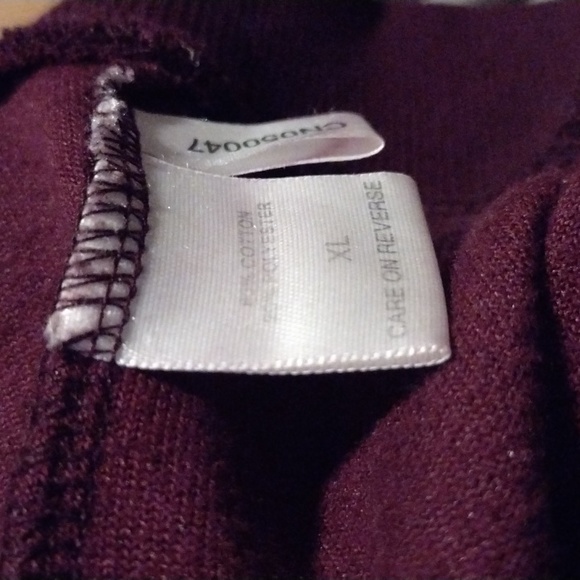 New York & Company Maroon Valour Hoodie XL - Picture 6 of 6